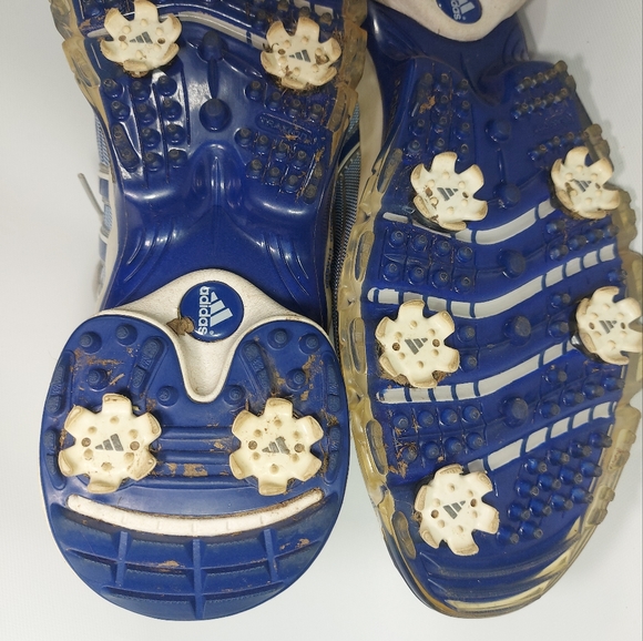 Adidas Powerband Chassis Adiprene Sport Golf Shoes Soft Spikes Men 11 - Picture 9 of 10